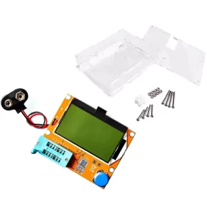 LCR T4 ESR Meter Liquid Crystal Display Transistor Tester Diode Triode Capacitance Inductance Resistance Multifunction Tester