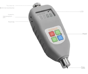 LD A Digital Shore Hardness Tester for Hardness Testing of Glass Vulcanized Rubber Plastic Products