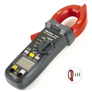 LDE Backlight Digital Clamp Meter 2000 Counts Auto Range TRMS Multimeter Tester 600A AC Current 600V AC/DC Voltage Amp Meter