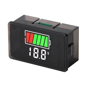 LED Digital Voltage Meter Gauge Voltage Power Display Compact-size