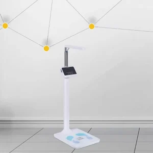 LED Display Height and Weight Scale Electronic Digital Height Measurement Weight Measuring Body Composition Scale