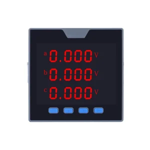 LED Display Three Phase Intelligent Digital Meter Multi-Function Digital Panel Meter CN310 96S Smart Power Meter Energy Meter