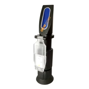 LED J80 Portable Digital Automatic Alcohol Meter Brix Abbe Refractometer with LED Light