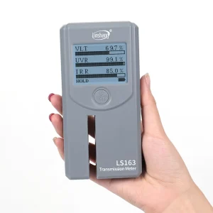 LS163 LS163A Portable Rotatable Screen Window Tint Film Tester Glass Car Window Tint Meter Solar Film Tester