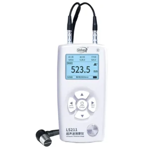 LS211 Thickness Gauge Ultrasonic 600mm 0.001 Resolution High Precision Ultrasonic Thickness Meter Multi Probe Wall
