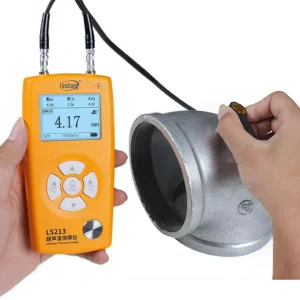 LS213 Digital Ultrasonic Metal Hardness Tester High Accuracy IP55 Protection Coating Portable 1 Year Warranty 009