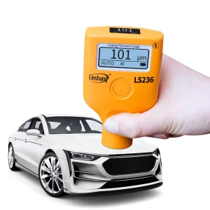 LS236 Coating Thickness Gauge Dual Screen High Precision Paint Thickness Gauge for Car
