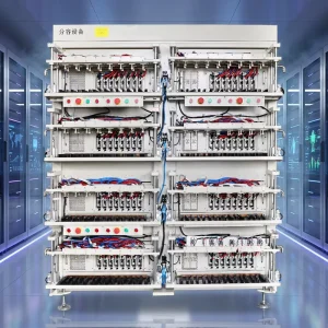LT-FR-A-08 High Precision Battery Formation Capacity Tester 64CH 0-100V Adjustable (1.5%+5) Accuracy Cylindrical