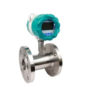 LWGY Digital OEM Turbine Flow Meters 0.5% Accuracy 4-20mA/RS485/RS232 Output Flange Connection Stainless Steel 304