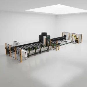LX624TX 3 Chucks 3kW CNC Fiber Laser Tube Cutting Machine Automatic Feeder for Stainless Steel Round Pipe