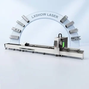 LX62TE LXSHOW 6m Laser Metal Tube Cutting Machine Laser Cnc Pipe Cutting Machine for Carbon Steel Stainless Steel
