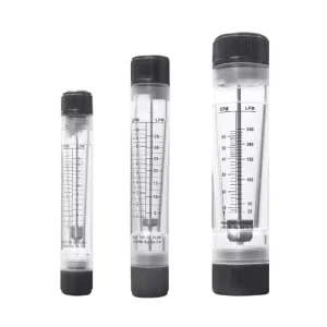 LZM 15G Series Glass Pipe Flow Meter 5GPM Plastic Tube Flowmeter Meter for Liquid Filtration