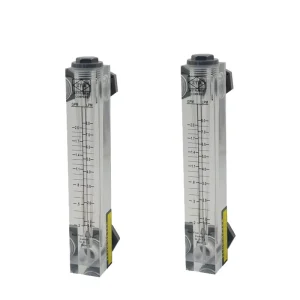 LZM 20J Acrylic 5 GPM Variable Area Panel Mounted Industrial Water Rotameter Flow Meter NPT Feed Liquid Flow Meter