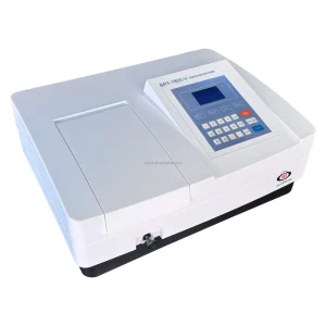 Lab Digital Single Beam 2nm 1800V Visible 190 1100nm Wavelength Resolution Spectrophotometer