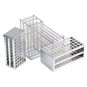 Lab Equipment Stainless Steel Test Tube Stand Rack