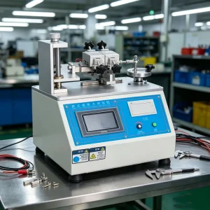 Lab Horizontal Plug Endurance Tester 220V Power Supply Precision Fixture Connector Life Testing Equipment