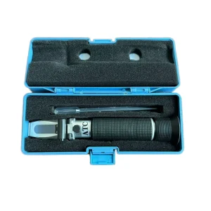 Lab Pocket Size 3 in 1 Brix Water Content Be Value Digital Honey Refractometer for Bee Keeping Honey