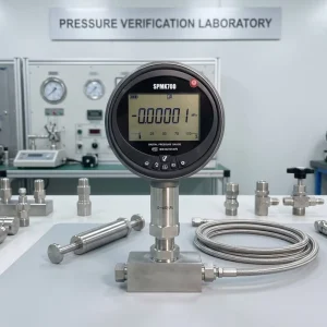 Lab Testing Equipment High Pressure Reference Calibration Gauge