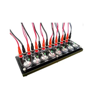 Laboratory 8-Channel Battery Tester With Board Coin Cell Test Board