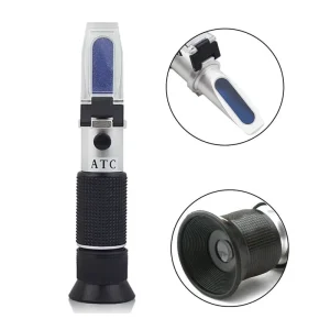 Laboratory Auto Handheld Salinity Refractometer 0 100 Salt Refractometer