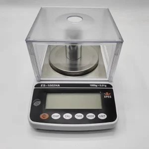 Laboratory Electronic Analytical Balance with Wind Shield High Precision 0.01g/0.001g 304 Stainless Steel 110V-220V Power Supply