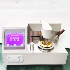 Laboratory Flash Point Measurement Equipment ASTM D92 Cleveland Open Cup Flash Point Tester