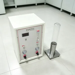 Laboratory Oxygen Index Tester 0.1 Resolution Plastic Polymer Minimum Oxygen Concentration Detector