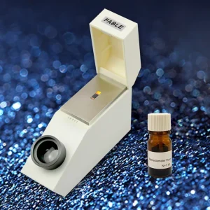 Laboratory Portable Stainless Steel Metal Countertop Tester Jewelry Identifier Gem Refractometer for 1.35-1.85
