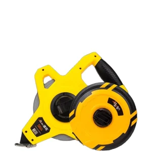 Large Portable Nylon Coated Steel Tape Measure 50m Waterproof ABS Metric Tape Soft Fiber 20M 15M 30M 50M 100M 10M