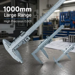 Large Range Vernier Caliper 500mm 600mm 1000mm Long Claw Oil Caliper Customizable