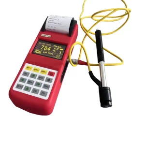 Large Screen 3 Inch Portable Leeb Hardness Tester for Heavy Work Piece Test at Any Angle 170HLD 960HLD Seven Impact Devices