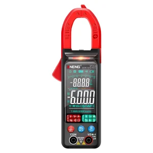 Large Screen Clamp Meter Fully Automatic Smart Multimeter Multi-function AC and DC Clamp Type Burn-proof Multimeter