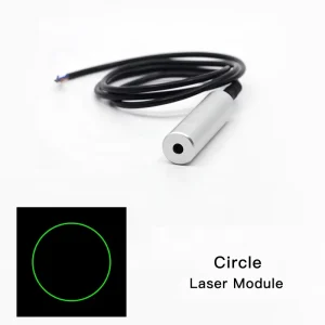 Laser Customization DOE Solid Line Circle and Dot Circle with Scales From 1 16 to 1 72