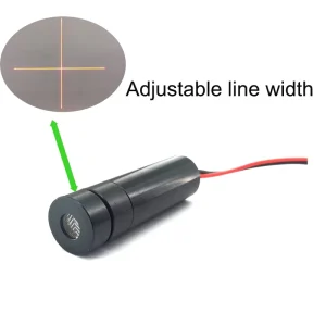 Laser Diode Module 650nm 5mw Red Green Adjustable Laser Line Straight Line Cross Line DC 3V Laser Sensor Pulse Laser D