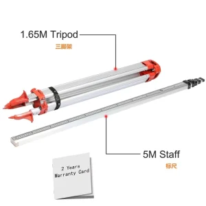 Laser Level Ruler and Tripod