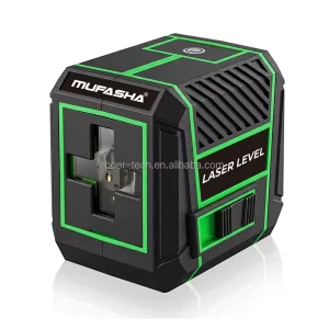 Laser Level Self-Leveling Green Cross Line 2 Lines Laser Leveler Tool for Picture Hanging Tile Home Renovation Indoor Project