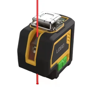 Laser Level With 2 Plumb Dots Self Leveling Green Cross Line Laser Measure Tool LL-1C1V2PG