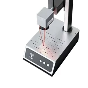 Laser Metal Engraving Machine Fiber Laser Printer Machine Jewelry Laser Marking Machine With Rotary Roller