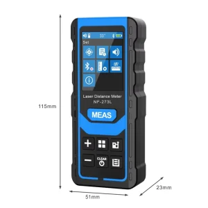 Laser Rangefinder Sight Measure Tool Laser Distance Meter with LCD Backlight Digital Laser Distance Meter