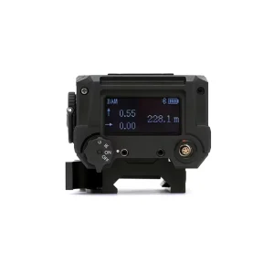 Laser Rangefinders Spotting Scope 4x Magnification Aluminum Construction Waterproof Adjustable with Calculation Functions