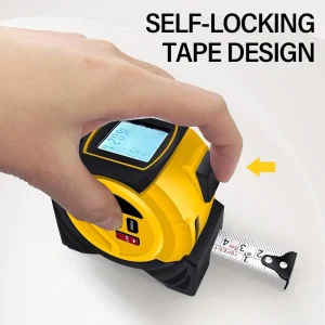 Laser Tape Measure Three in one Infrared Multifunctional Measuring RuleR HandHeld Cross line Laser Distance Meter