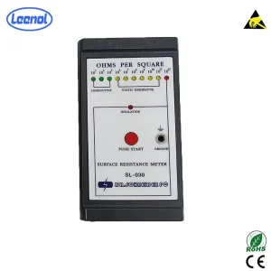 Leenol Digital Surface Resistance Meter Anti static Surface Resistivity Measuring Device for ESD Laboratory Testing