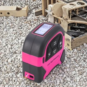 Length Area and Volume Laser Digital Tape Measure 40m 60m High Precision Benchmark Tape Memory Type C Charging Tape