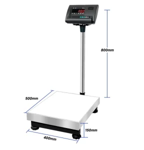Li Dong Industrial Digital Weight Platform Bench Scales 40*50cm 150kg Capacity 10g Accuracy LCD/LED/Touch Screen TCS OEM/ODM