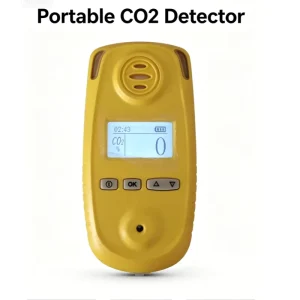 Light Weight CO2 Meter for Safety Carbon Dioxide Detector with High NDIR CO2 Sensor Digital CO2 Gas Monitor with Alarm Function