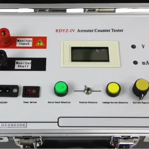 Lightening Protection Counter Test Equipment Portable Lightening Surge Arrester Discharge Counter