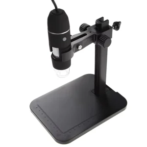 Lightweight Digital Microscope Holder with Measurement Stage Adjustable Height to 150mm