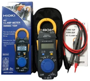 Lightweight HIOKI 3280-10F AC Clamp Ammeter 100g Ultra Slim Body Data Hold Auto Power Off Electrical Test Instrument