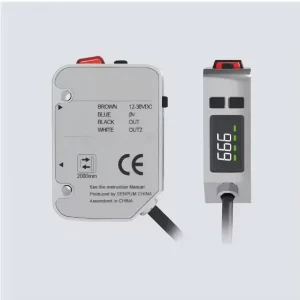 Line Spot Type Color Mark Sensor PC-WS3000P 24V 3m Long Distance Photoelectric Photocell Laser NPN Output Micro Color Difference