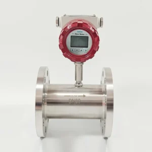 Liquid Turbine Flow Meter Sensor High Temperature Pulse Signal for Liquid Diesel Gasoline Petrol Alcohol Oil Flow Measurement